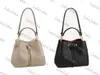 Candy bag Top quality NEONEO Classic bucket bags Drawstring Bucket Bags Genuine leather shoulder handbag fashion lady Tote purse