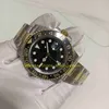 Real Po с оригинальной коробкой BP Factory Watch 40 -миллиметровый двухтонный черный циферблат 116713LN Керамическая рамка 116713 Желтовое золото Азия 2194A