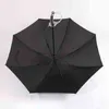 Kreatywny Długi uchwyt Parasol Deszcz Mężczyźni Japoński Ninja Samurai Miecz Rapier Parasol Słoneczny i Deszczowy Parasol Wiatroodporny Parasol H1221