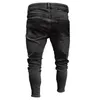 Fashion Men's New Ripped Skinny Jeans Destroyed Frayed Slim Fit Denim Trousers Pants239n