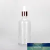 5-100ml Tube Przezroczyste szkło kroplowe Róża złota okładka Aromaterapia Ciecz Dla Essential Massage Oil Pipetable Pipetable Butelki