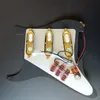 Обновленные предварительно предпринимаемые SSS Pickguard Silver Burns Tri-Sonic Pickups для BM специальной гитарной сварки 1 набор