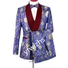 Bonito Dupla-Breasted Groomsmen Shawl Lapel Noivo Tuxedos Homens Suits Casamento / Prom / Jantar Homem Blazer (Jacket + Tie + Calças) T382