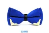 New Bow Tie Mens 폴리 에스테르 조절 가능한 나비 티 솔리드 정신 장식 목복 상업용 나비 성인 Bowknot 2pcs lot305h