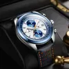 أزياء جديدة شهيرة Onola الأعمال غير الرسمية متعددة الوظائف رجال الكوارتز حزام Watrproof Watchwatches