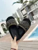 Designer Luxury Ladies Outdoor Shoes MULES Ladies Woven Knit Sandals Black White Slippers Ladies Slide Beach Casual Shoe