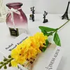 Bouquet caldo Pianta artificiale Orchidea finta Fiore di seta Decorazione della casa Decorazione del giardino di nozze Fiore artificiale spedizione gratuita M0D