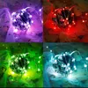 Fairy Garland RGB 16 Färger Byt LED String Light 5M Battery Remote Control Christmas Outdoor Decor Party Wedding Lamps 201201