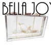 BELLA JOY Acryl Transparent Clutch Frauen Messenger Abend Handtasche Kette Umhängetasche Y201224
