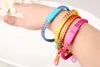 100pcs New Zip bracelet wristband candy bracelet Popular Zipper bangle bracelet Double Colors fluorescent color style F12015834472