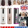 Coreless Automatic Hair Curler Iron Wireless Curling Iron USB Rechargeable Air Curler For Curves Waves LCD Display Ceramic Curly5576721