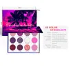 CmaaDu 12 Color Glitter Eye shadow Eye Makeup Palette Matte Shimmer Eye Shadow Palette Waterproof Long-lasting Cosmetics