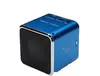 Kleinster Lautsprecher Tragbarer Lautsprecher Mini-Audio-Subwoofer tragbare kleine Metalllautsprecher mit USB-TF-Karte MP3-Player