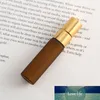 Partihandel 5 ml Amber Glass Parfymflaska Spray Refillable Portable Mini Prov Perfume Bottle Atomizer Cosmetic Container