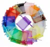 2022 nuovi sacchetti regalo in organza piccoli 7x9 cm sacchetti per imballaggio di gioielli sacchetto per gioielli per bomboniere nuziali