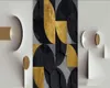Klassisk Geometrisk 3D Bakgrund Living Room Bedroom Kök Hem Inredning Målning Väggmålning HD Silk Antifouling Bakgrundsbilder