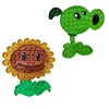 Plantas vs Zombies Big empurrão Bubble Fidget Brinquedos Festa Favor PeaShooter Girassol Adulto Anti Stress Relief Squishy Squeeze Crianças Toya