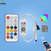 WS2811 WS2812B Pixel LED Strip Light WiFi Controller Music Mini Wi-Fi Controller 21 keys DC 5V-24V IOS Android APP