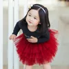 Baby Girls Tutu Kjolar Kids Mesh Princess Dress Summer Ballet Tulle Fancy Party Cake Kjolar Kostym Dancewear M3162