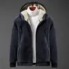 Nieuwe 5xl 6xl 7xl Winter Jackets Men Herfst Winter toevoegen Bont Warm Outwear Mens Coats Casual Solid Color Hoodies Jackets 201218