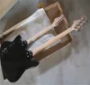 2022 새로운 스타일 더블 넥 활성 픽업 4 스트링베이스 6 스트링 일렉트릭 기타 맞춤형 바디 기타