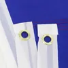 50PCs 90x150cm Frankrike Flagga Polyester Tryckta europeiska bannerflaggor med 2 mässingsgrommets för hängande franska nationella flaggor och banners LX417