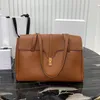 Shoulder Bags Soft Genuine Leather Tote Bag Fashion Women Platinum High Quality Leisure Style Handbag Large Capacity Cowhide