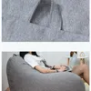 Luie Beanbag Sofa's Cover Chairs Cover Ihout Filler Linnen Doek Lounger Seat Bean Tas Asiento Couch Tatami Woonkamer Meubels LJ201216