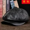 Sboy Hats Genuine Leather Hat For Men Caps Gorras Mujer Designer Women Adult Cap2684028