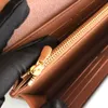 2022 FASHION MEN WOMEN Purses luxurys designers wallet bags zipper ZIPPY 60708 card coin Key Holders purse wallets leather Handbag219G