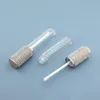 Tubi per lucidalabbra da 6 ml Bottiglia trasparente Corpo in plastica vuota con strass Bottiglie di riempimento Contenitori cosmetici