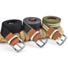 Party Favor PD003 Outdoor Sports Canvas Belts for Men Women Leisure Student Needle Buckle Military Training Woven Belt