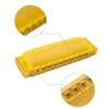 10 Hole Colorful Translucent Harmonica for Children Kids Toy Beginner Use Gift C key Harmonica For Beginners5334842