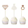 braut, um cupcake -topper zu sein