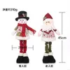 Extensible Papai Noel Snowman Boneca Decoração de Natal Decorações da loja Layout