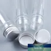 30ml 40ml CLEAR plast PET Teströr Tom Mask doftande Te Serum Capsule Piller Teströr Flaskor med Aluminium Cap 30pcs