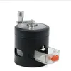 Räucherzubehör 63 mm, 4-lagige handbetriebene Rauchmühle aus Zinklegierung mit Schubladenmühlen, 4 Farben optional
