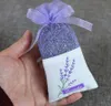 Paarse katoenen organza lavendel Sachet Bag Diy gedroogde bloempakket tas trouwfeest bbyver bdesports