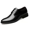 Verhoog groter 6 cm Mannen jurk schoenen formeel verhoogd Oxfords Big Size Man Party Shoes mannelijke trouwschoenen vier seizoenen