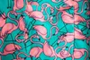 Snygg Flamingo Print Hawaiian Aloha Tröja Män Sommar Kortärmad Strand Tröjor Mens Holiday Party Semesterkläder 220218