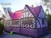 Outdoor Inflatable Beerhouse 8m Colorful Party Bar Tent Blow Up Public House For Family Yard Party And Club Events