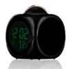 LCD Projection Voice Talking Alarm Clock Backlight Electronic Digital Projector Watch Desk Temperature Display HOT 201119