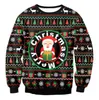 2020 Ugly Christmas Sweater Pullover Sweaters Jumpers Tops Men Women Autumn Winter Clothing 3D Funny Printed Hoodies Sweatshirts