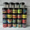 Empty packing bottles Hologram 3.5 gram 60ml Thin Mint mylar bags plastic jar tank dry herb flower Container