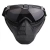 Outdoor Paintball Shooting Face Protection Gear Tactical PC Masker No03-318