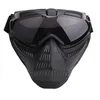 Paintball extérieur tir équipement de protection du visage masque tactique PC NO03-318