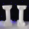 Vit plast Swan Wedding Decoration Roman Column Party Welcome Area Photo Booth Props leveranser Gratis leverans