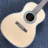 Poupée électrique fendue classique de guitare électrique acoustique de 39 pouces faite sur commande d'OOO