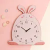 Muurklokken gratis verzendklok houten meisjes kamer kids slaapkamer digitale schattige mooie reloj pared ornamenten ob50gz