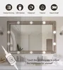 entrega rápida LED 12V Bulb Hollywood Vanity Luzes Maquiagem Espelho de Luz Stepless Dimmable Lâmpada de parede 6/10/14 lâmpadas Kit para penteadeira